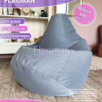 Кресло мешок Груша Макси велюр Velutto (инфографика)