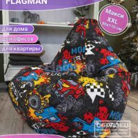 Кресло мешок Груша Макси Скочтгард (инфографика)