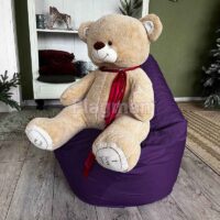 Кресло мешок Груша Мини Фиолетовый (оксфорд/дюспо)