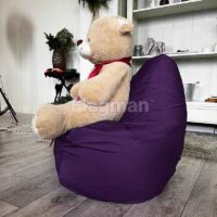 Кресло мешок Груша Мини Фиолетовый (оксфорд/дюспо)