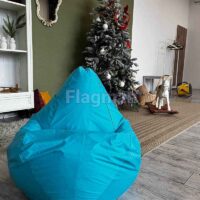 Кресло мешок Груша Мини Голубой (оксфорд/дюспо)