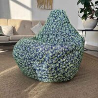 Кресло мешок макси (желто-зелёный)