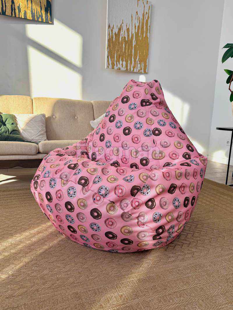 Кресло мешок макси (розовый)