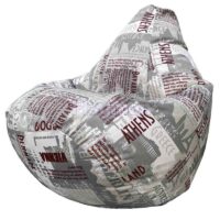 Кресло мешок макси (серый)