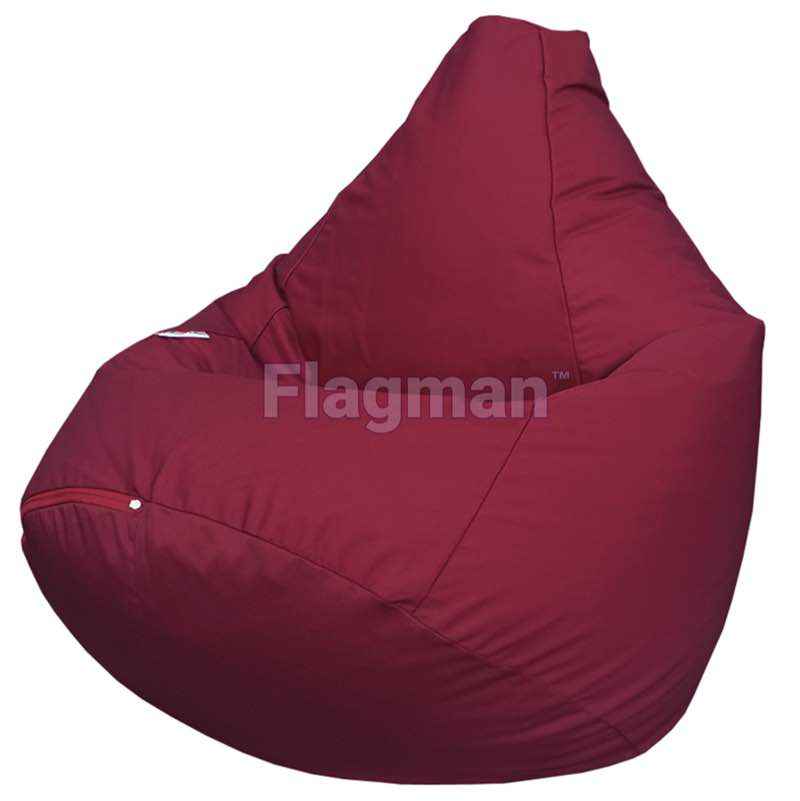 Кресло мешок макси (бордовый)